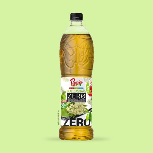 Pölöskei ZERO Bodzavirág ízű szörp