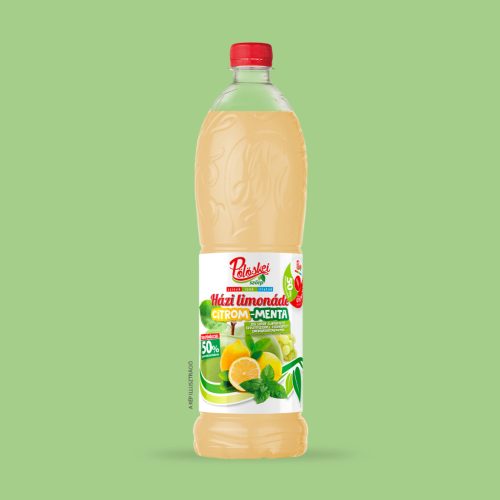 Pölöskei Házi Limonádé citrom-menta ízű szörp