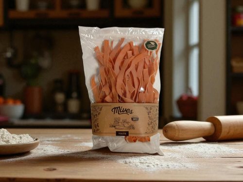 Nagyon szélesmetélt pritaminpaprikás, fokhagymás 400g
